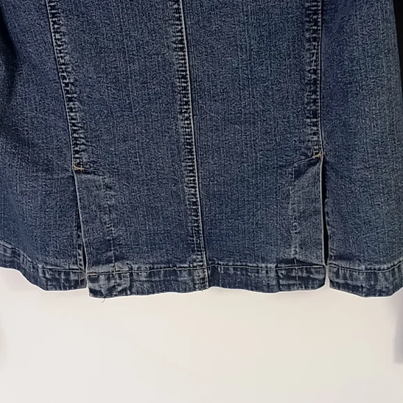 Ethyl Vintage Denim Jacket Size Medium - Picture 5 of 13